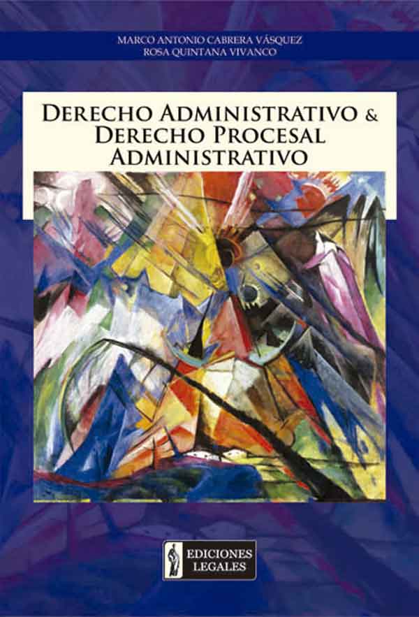 Portada DERECHO ADMINISTRATIVO & DERECHO PROCESAL ADMINISTRATIVO