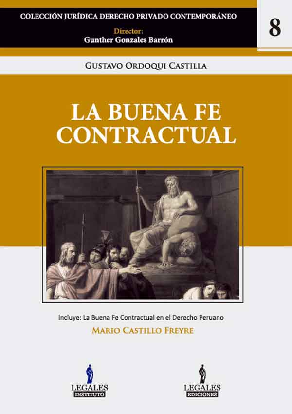 Portada LA BUENA FE CONTRACTUAL