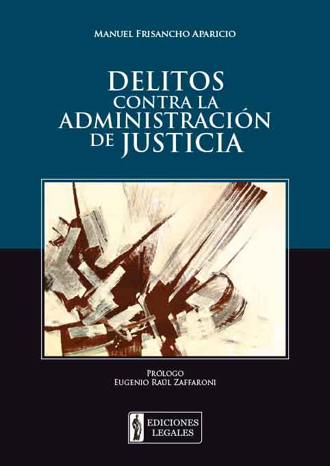 Portada DELITOS CONTRA LA ADMINISTRACIï¿½N DE JUSTICIA
