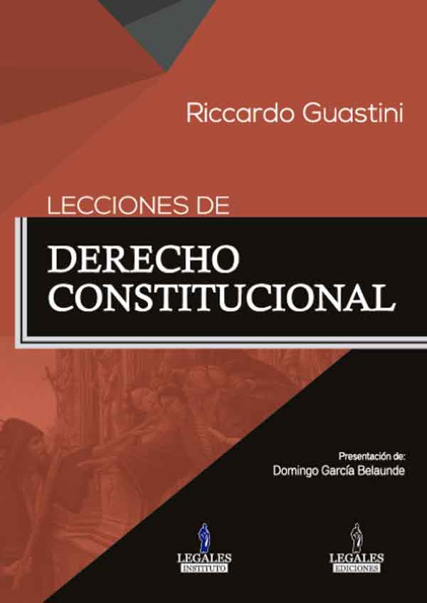 Portada LECCIONES DE DERECHO CONSTITUCIONAL