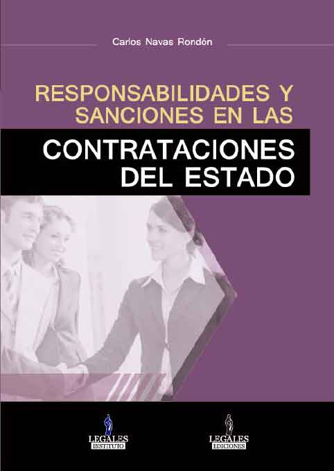 Portada RESPONSABILIDADES Y SANCIONES EN LAS CONTRATACIONES DEL ESTADO