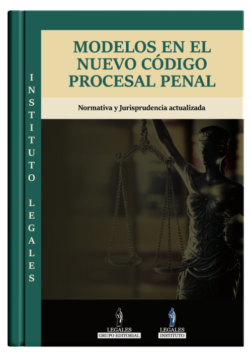 Portada MODELOS EN EL NUEVO CÓDIGO PROCESAL PENAL - Edición Actualizada 2022